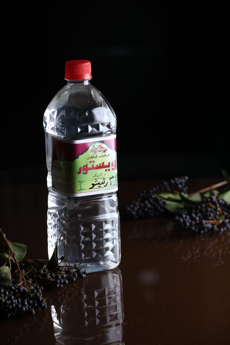 تصویر بطری عرق آرتیشو ویستور یک لیتری با غلظت بالا
