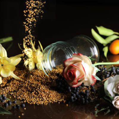 گرده گل چند گیاه ویستور 100 گرمی طبیعی و مقوی