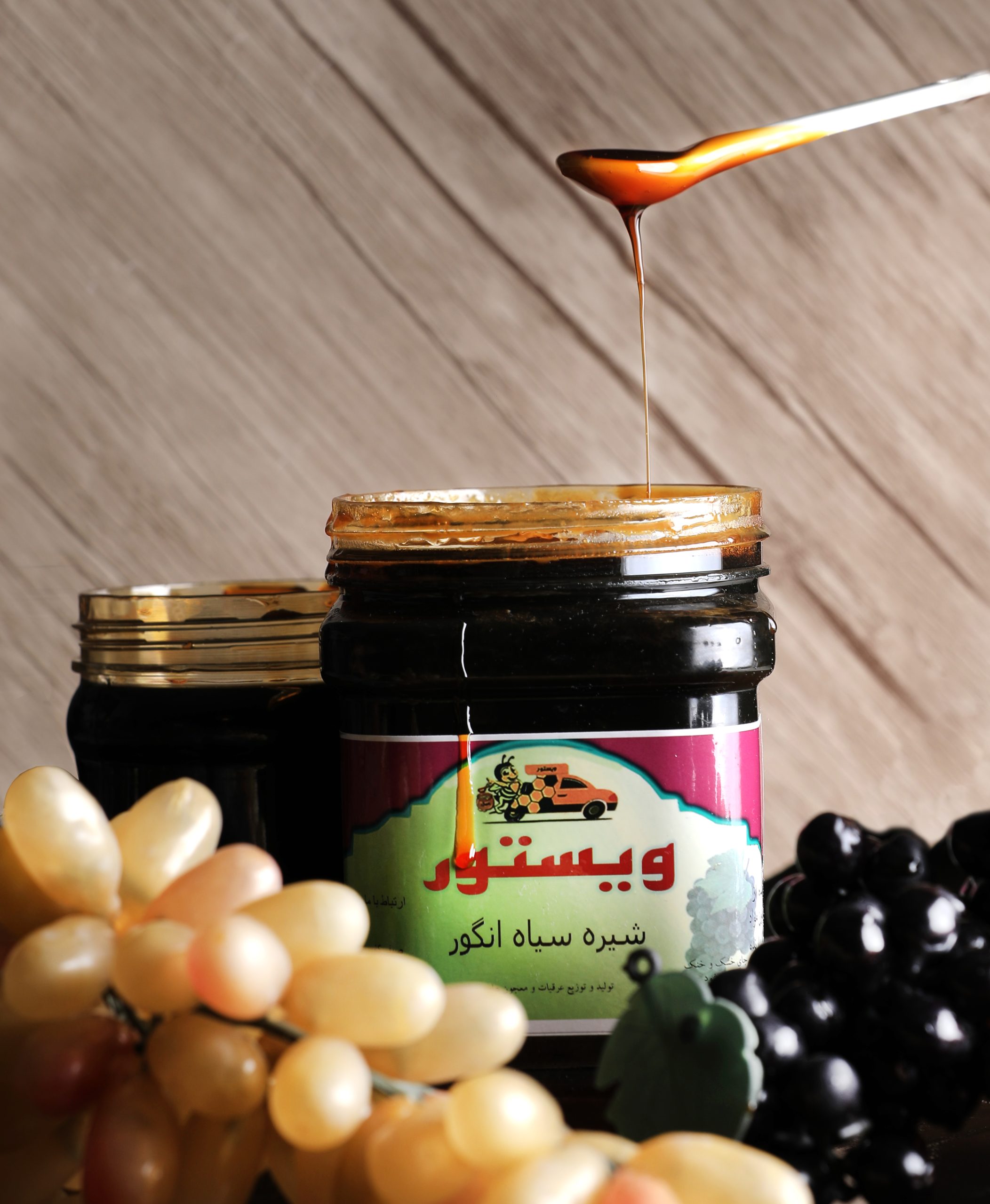 (شیره انگور سیاه) طبیعی – بدون گلوکز